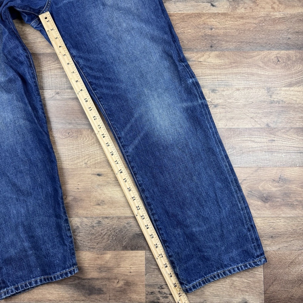 Lucky Brand Jeans Mens 34x32 Yellowstone Vintage Straight Denim Cowboy - Picture 10 of 10